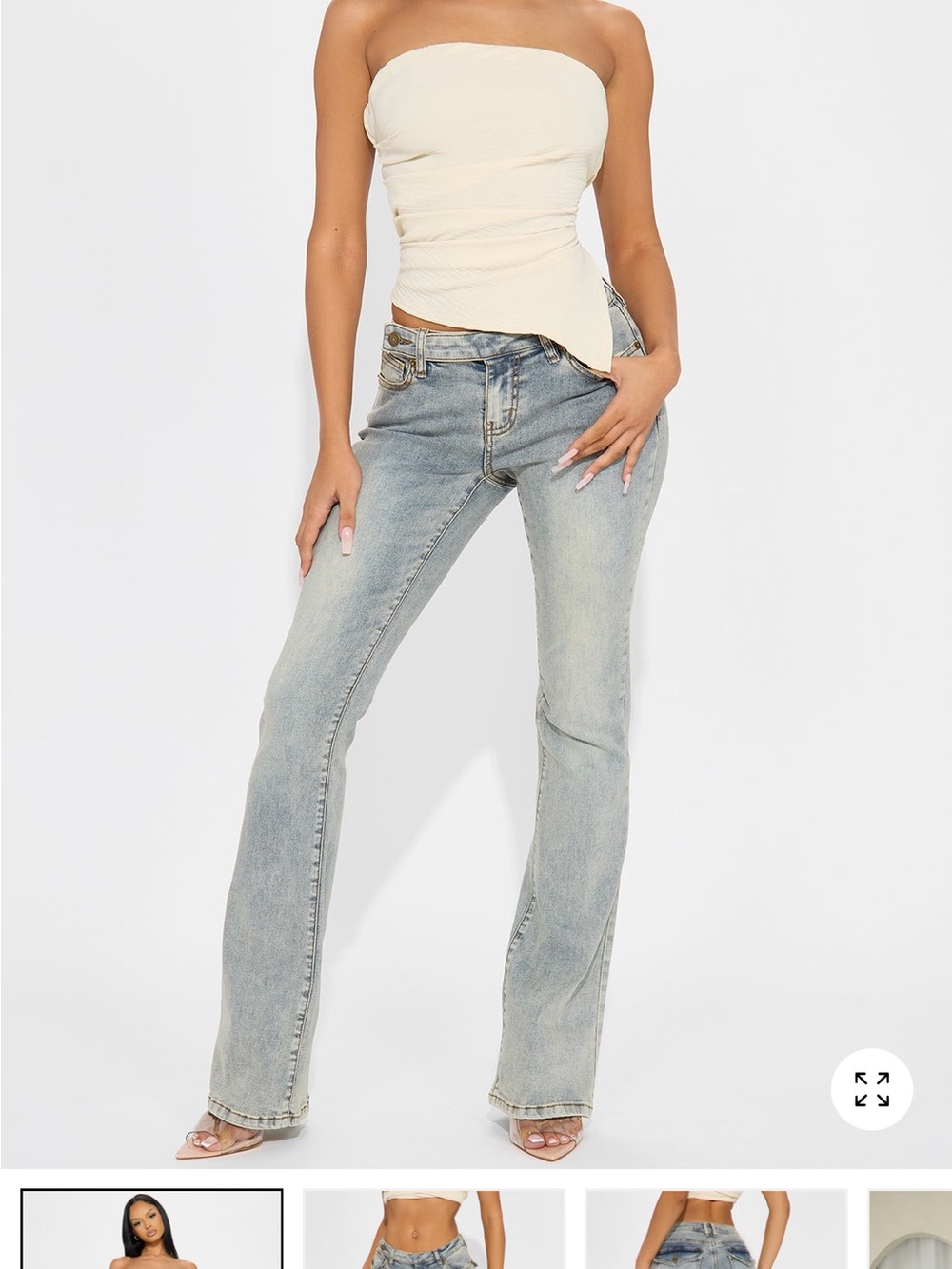 Test My Love Stretch Bootcut Jeans Fashion Nova